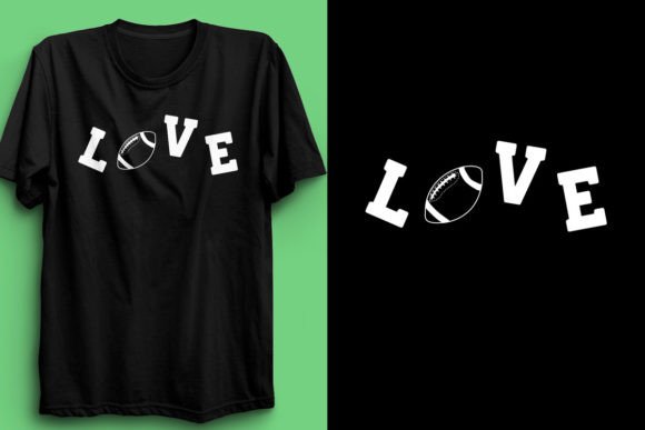 American Football T-shirt Design Graphic: A Complete Asset Guide