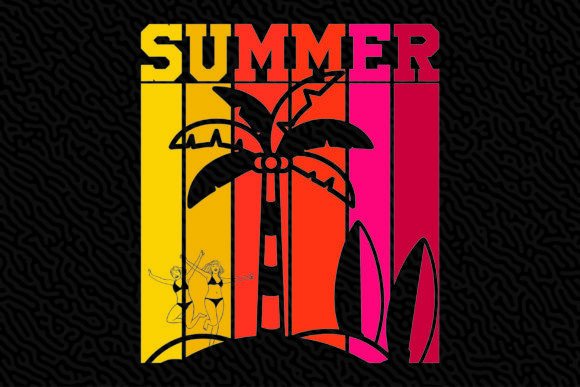 Capture the Golden Hour: Designing with Retro Summer Graphics
