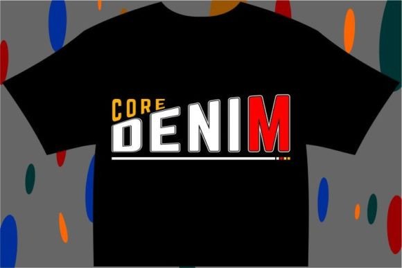 Core Denim Urban City T-Shirt Graphic: A Designer's Street-Smart Asset