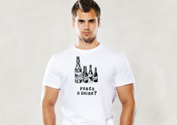 Fancy a Drink: Your New Favorite Graphic Tee Print File