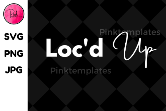Locd Up Hair Tshirt Design: A Bold Graphic Asset