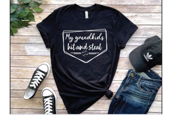 My Grangkids Hit: A Graphic T-Shirt Design for Modern Makers