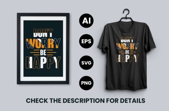 Typography T-shirt & Wall Poster Graphic: Your Next Design Asset