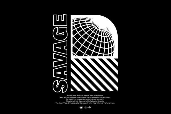 Urban Edge: Unpacking the Savage Life Graphic Design Collection